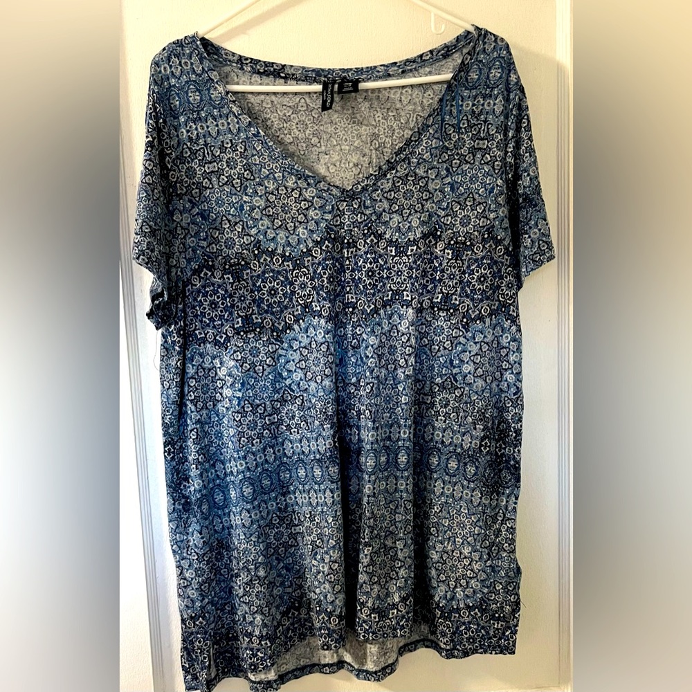 Cynthia Rowley 1X Plus size blouse